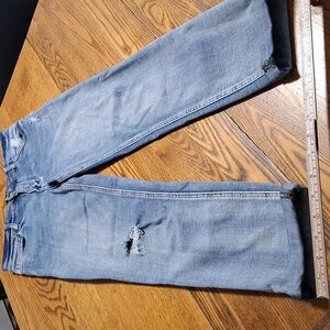 KUT FROM THE KLOTH Jeans Womens 2 BLUE RACHAEL FAB AB MOM Used Denim HIGH RISE